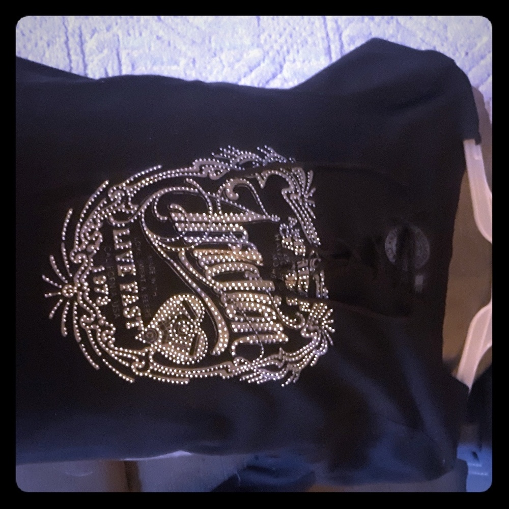 Black Long sleeve, Lace up front Women's Afflicton